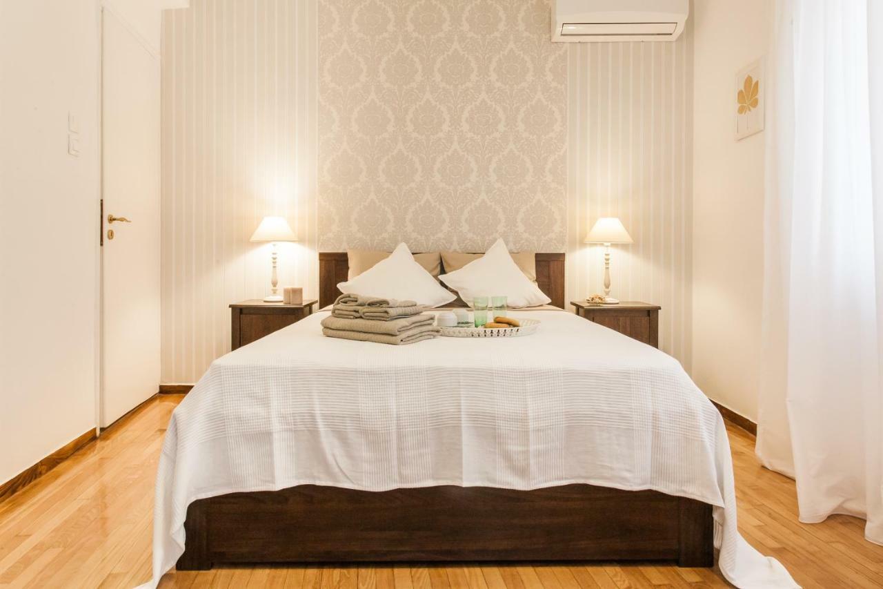 Classy Private Double Rooms In Apartment Next To Acropolis Athén Kültér fotó